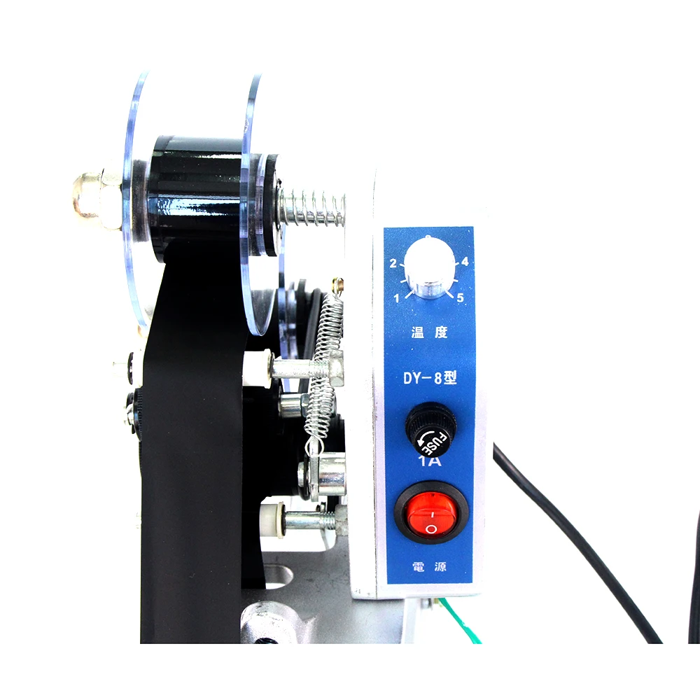 Imagem -06 - Datas Thermal Ribbon Coding Machine Manual Sensor Coder Embalagem Impressão Mão Ferramenta Peças Dy8