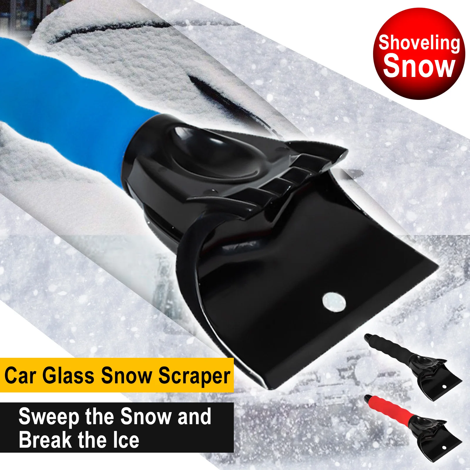 Car Winter Snow Removal Cleaning Tool Ice Scraper Snow Shovel Windshield Auto Defrosting Ice Scraper Ijs Krabber Limpieza Coche