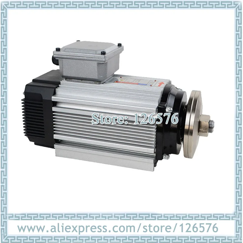 

air cooled blade spindle motor 2.2kw 3000rpm/6000rpm square shape large flange spindle motor for wood/plastic/glass/Aluminum