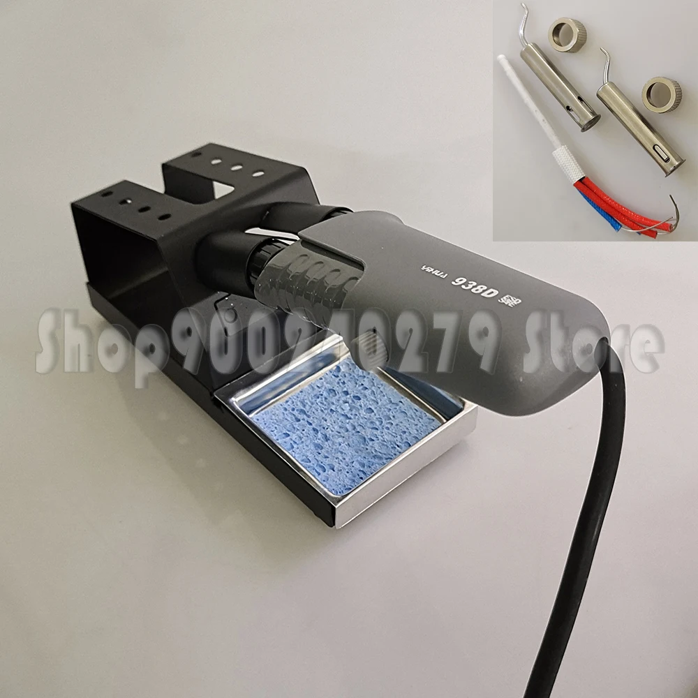 YIHUA 938D 110V/220V for BGA SMD Soldering Iron Mini TweezersPortable Hot Tweezers Mini Soldering Station