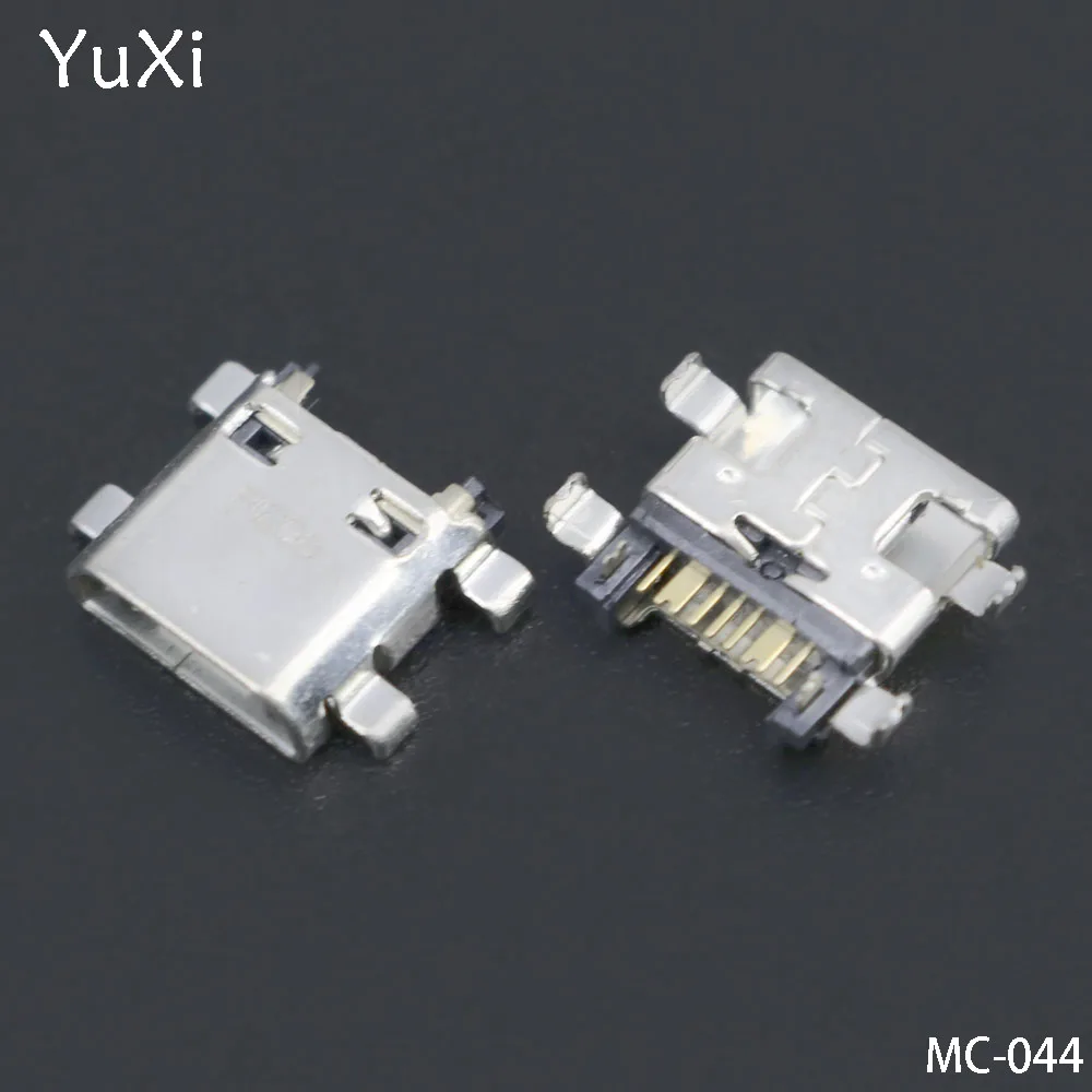 YuXi 10pcs/lot Micro USB Jack Connector Female 7 pin Charging Socket For Samsung Galaxy Grand Prime G530 replace