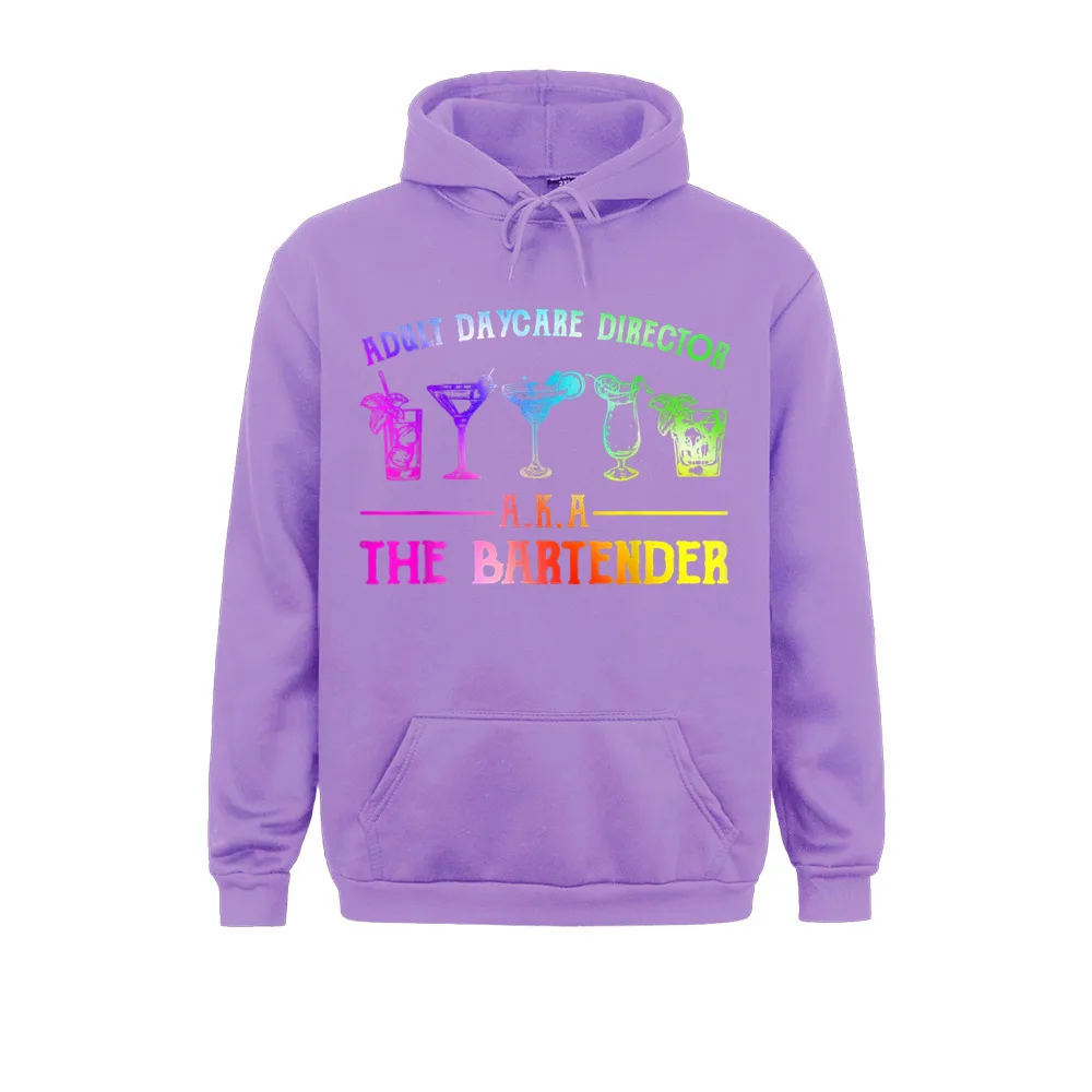 3D Printed Adult Daycare Director Aka The Bartender Sweatshirts Mother Day Hoodies Long Sleeve For Men Prevalent Sweatshirts