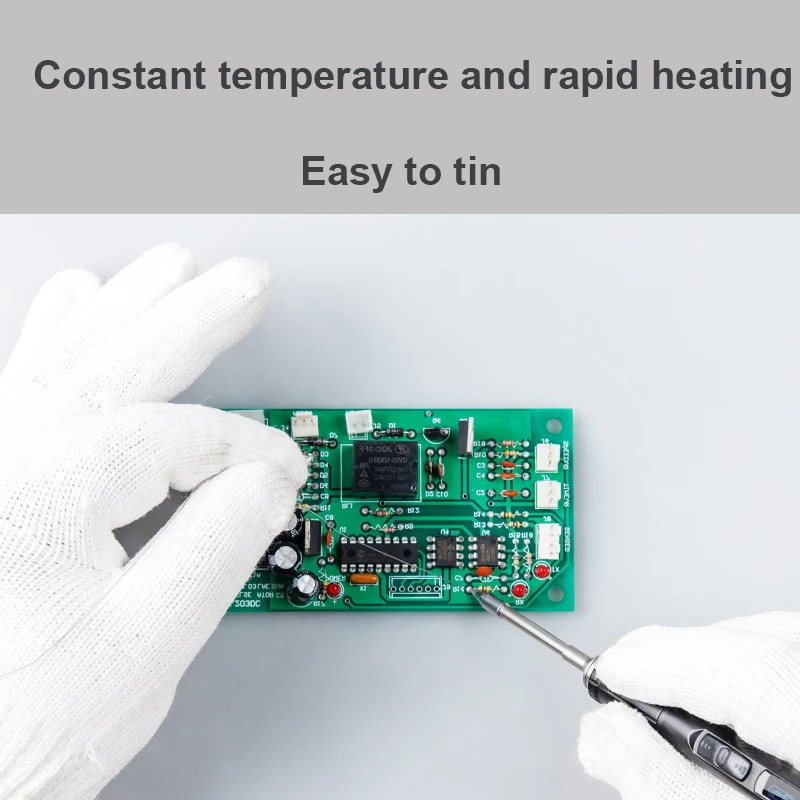 Mtc080 Portable Electric Soldering iron Wireless Solder Station Intelligent Display Temperature Control DIY Heating Element Tool