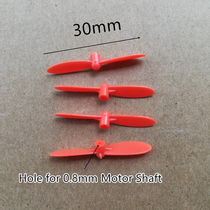 16PCS Spare Parts 30MM 3CM Blade Propeller FOR CX-10 CX-10A CX-10C RC mini Drone accessories propeller blades