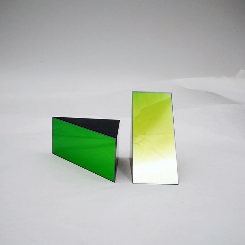 60*60*40 Mm Wholesale Silicon Prism Inframerah Prisma Silikon Sudut Kanan Prisma Tunggal Silikon Kristal Prisma Inframerah lensa Optik