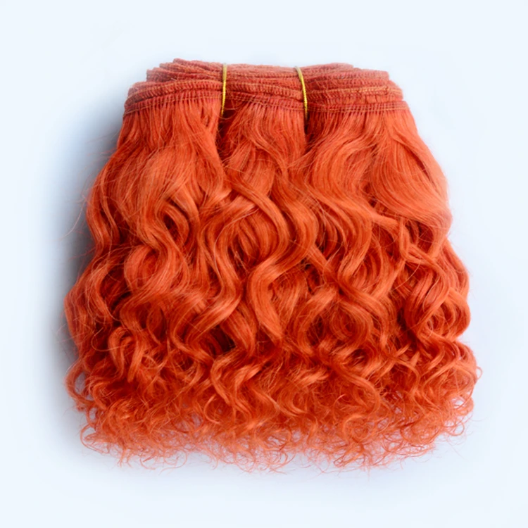 15*500cm High Quality Screw Curly Hair Extensions for All Dolls DIY Hair Wigs Wool Curly Hair Wefts Accessories Toys