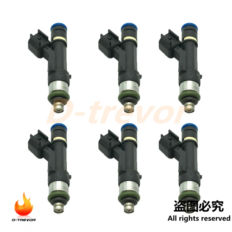 

6PCS 0280158162 CM-5152 Fuel Injectors For 2009-2011 Mercury Mariner L5-VE