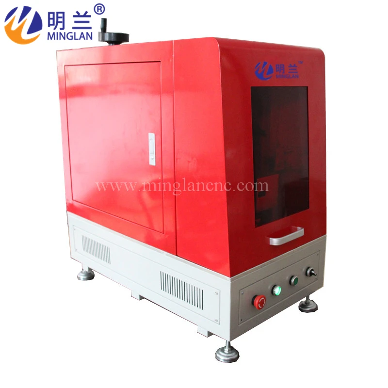 Fully enclose laser Marking Machine fiber laser marking machine JPT Raycus 50W