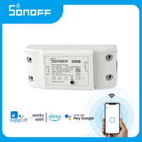 Sonoff Basic R2 Wifi DIY Interruptor Smart Switch Remote Controller Smart Home eWeLink APP Control Works with Alexa Google Home