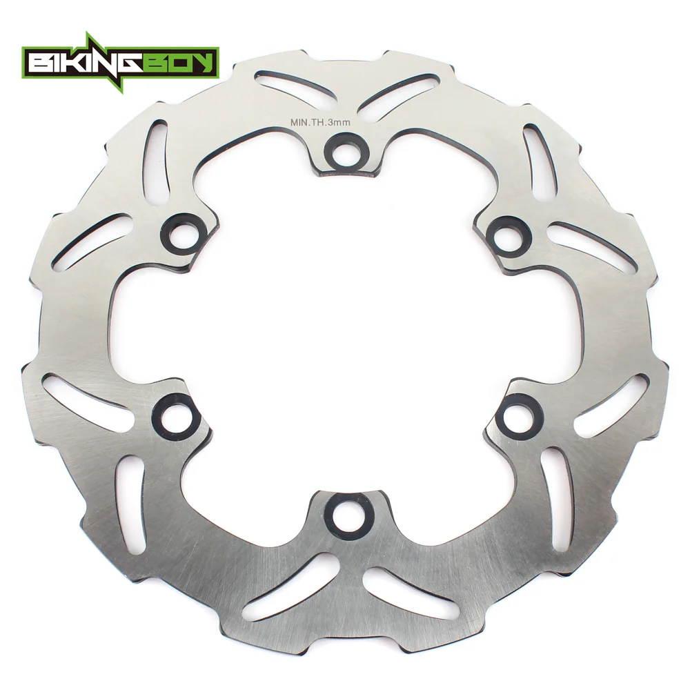 BIKINGBOY Disco de freno trasero Rotor KLE 500 91-07 KL 650 KLR 650 87-07 KLR 650 C 94-07 06 05 04 03 KL / KLR 650 B Tengai 89-92