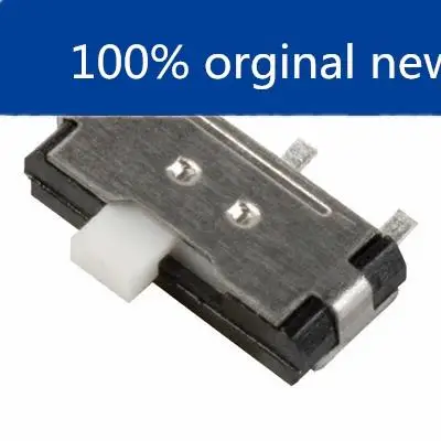 10pcs 100% orginal new in stock AYZ0102AGRLC Micro toggle switch 3 feet 2 gears SMD sliding horizontal side dial