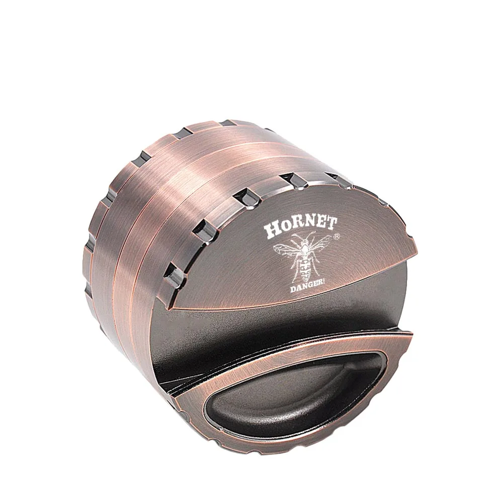 HORNET 80MM 4 Piece Heavy Zinc Alloy Herb Grinder Accessories