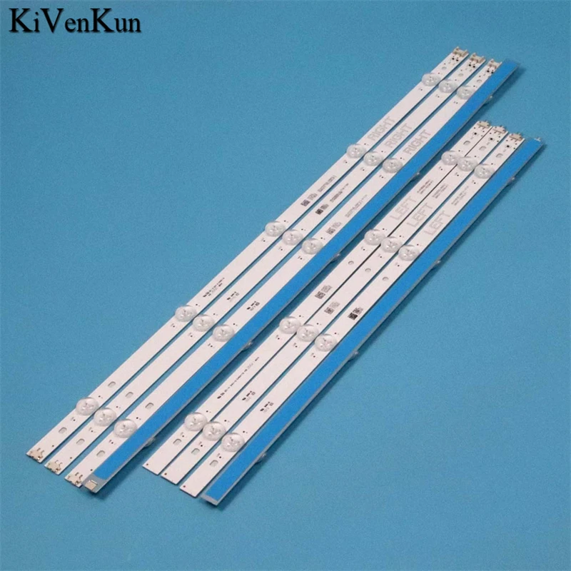 8PCS/Set LED Backlight Strips For LG 49UK6470PLC 49UM6300 49UM6900PUA 49UM7000PLA 49UM7050PLF 49UM7090PLA NC490DUE-AAFX1-41CA