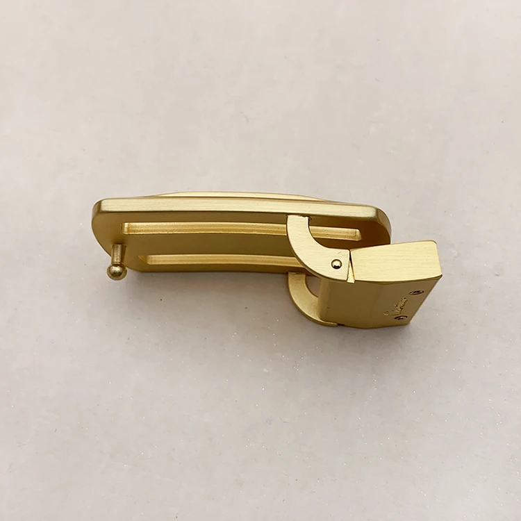 2026 Ciartuar New Design Quality Men 3.4cm Belt Genuine Plain Leather Strap Trousers First Layer Brass Gold Buckle