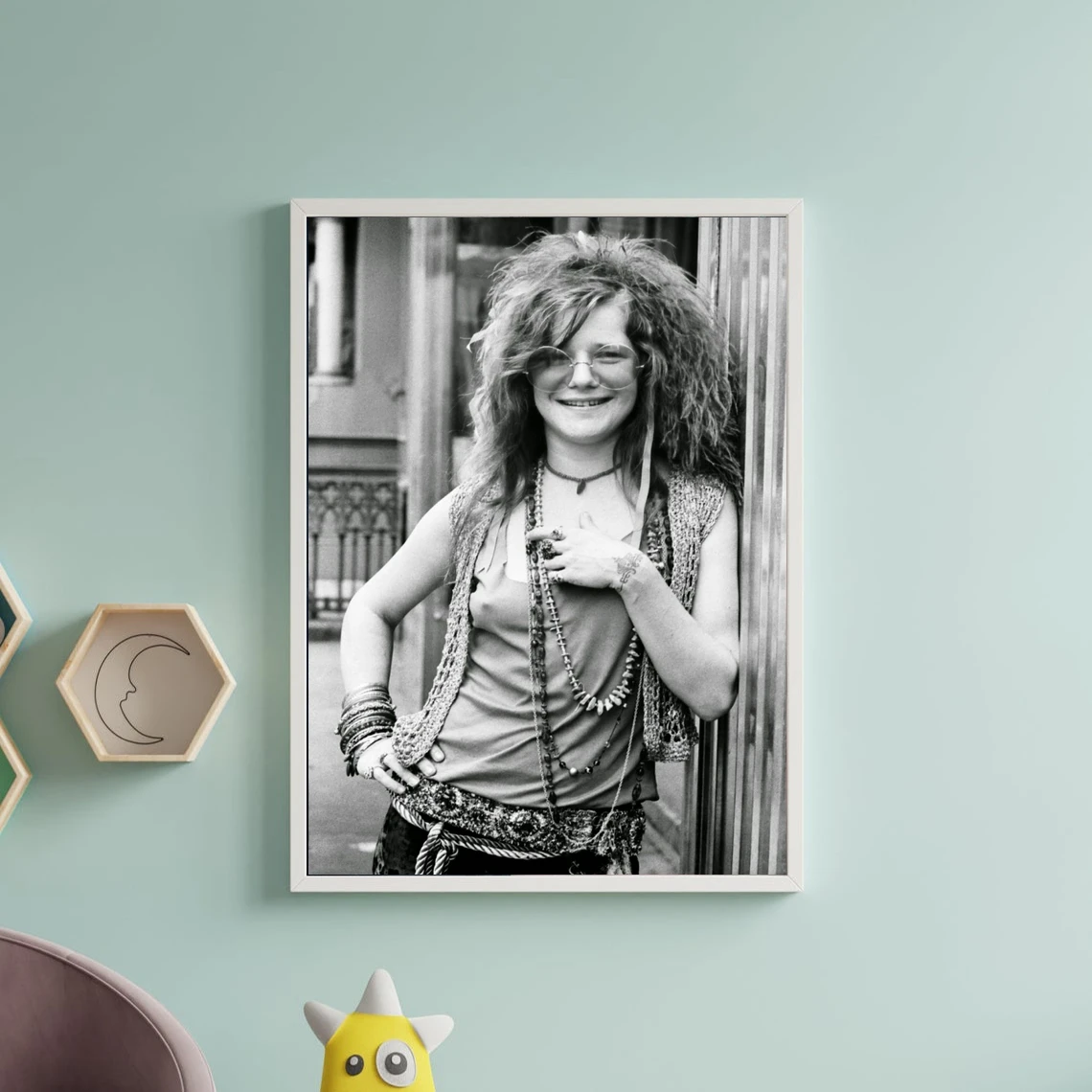 Janis Joplin Poster Home Decoration Wall Painting (No Frame)