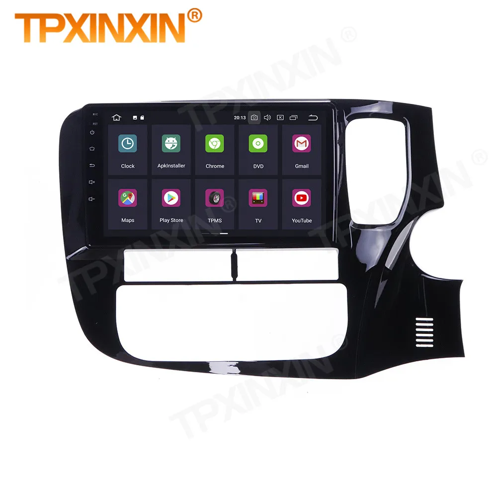 2 Din Carplay Android Radio Receiver Multimedia Stereo For Mitsubishi Outlander 2014 2015 2016 2017 2018 2019 GPS Navi Head Unit