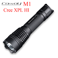 Convoy M1 with Cree XPL HI LED Flashlight Linterna LED 7135*8 Biscotti Torch 18650 Flash Light Bicycle Lamp High Powerful Light