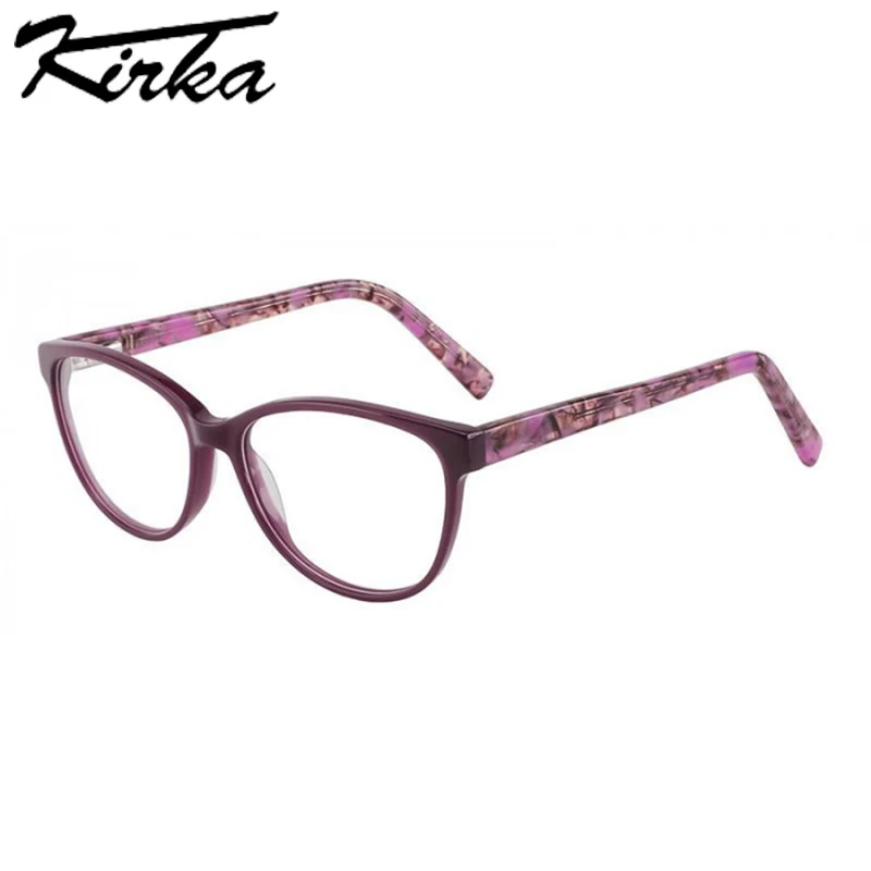 Kirka Woman Glasses Frames Women Suqare Frame Lady Eyeglasses Frame Optical Prescription with Clear Lens Myopia Glasses WD1130