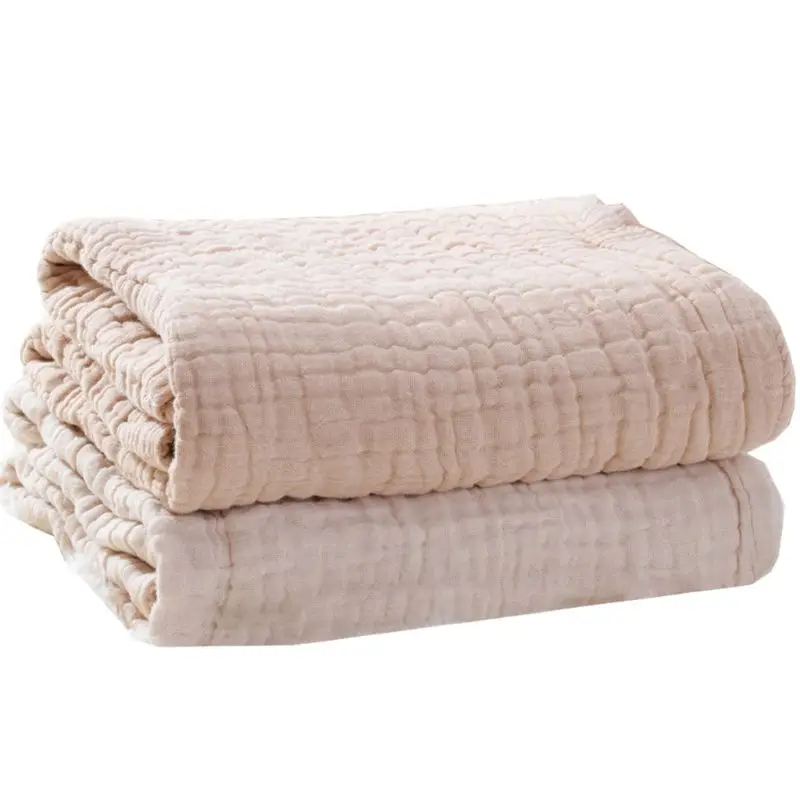 6 strati di cotone bambino che riceve coperta infantile bambini Swaddle avvolgere coperta dormire caldo trapunta copriletto mussola