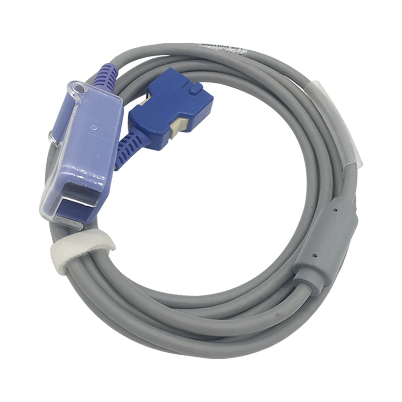 Reusable SpO2 Sensor Extension Cable DOC-10 AMP 14 Pin to DB9 Female for Oxi Tech Patient Monitor N595 N550 N560