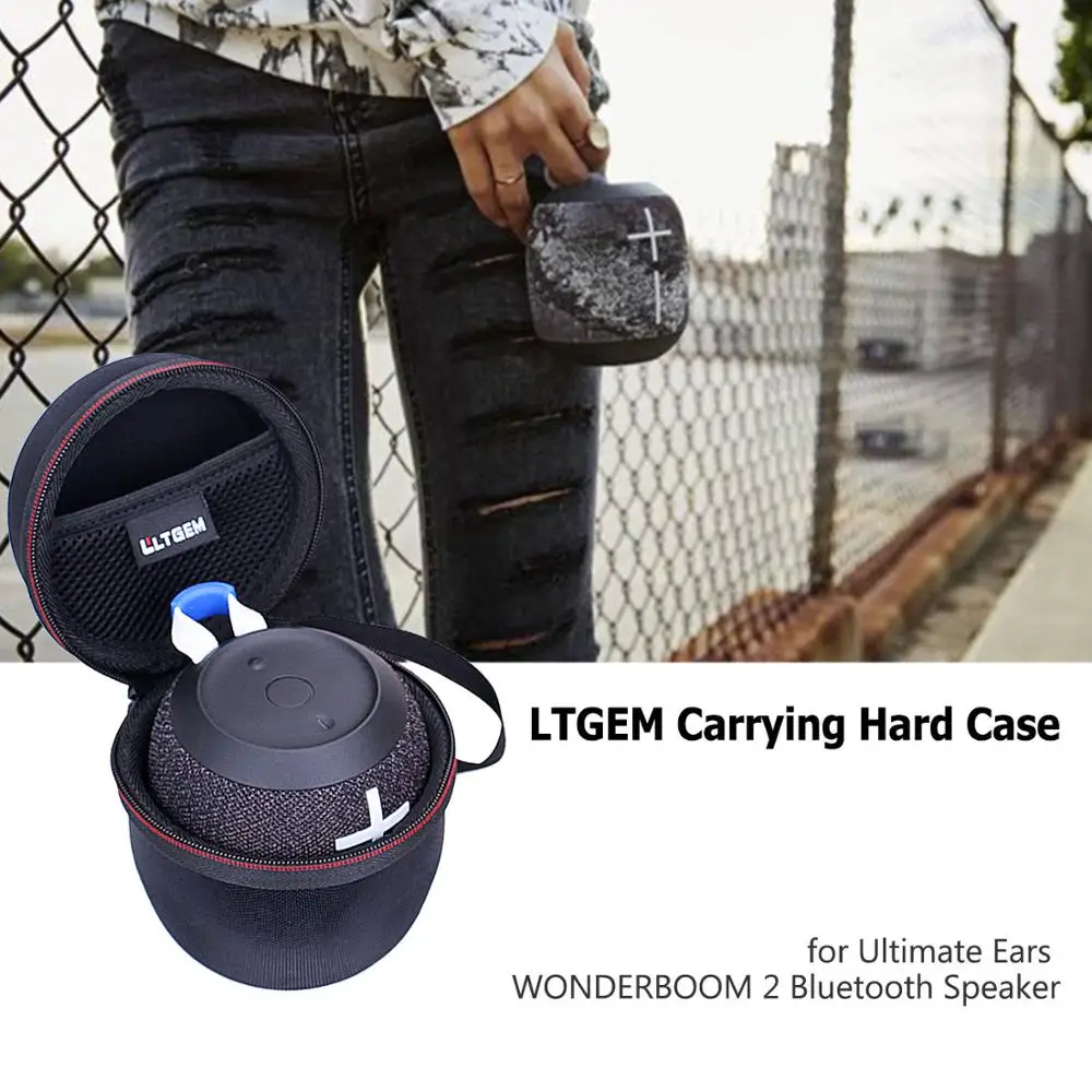 LTGEM EVA Hard Case for UItimate Ears WONDERBOOM 2 Bluetooth Speaker