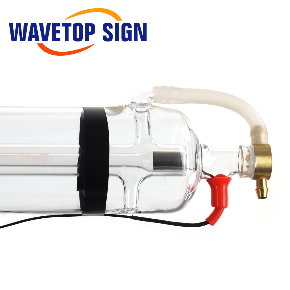 WaveTopSign Co2 Laser Tube 100W Length 1450mm Dia.80mm Laser Glass Tube use for CO2 Laser Engraving Machine