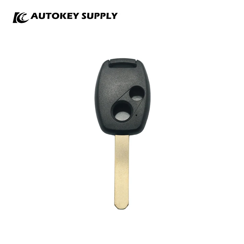 

For Honda 2 Buttons Remote Key Shell Without Sticker With Chip Position Autokeysupply AKHDS256