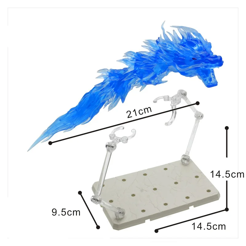 Action-figuren Spezielle Effekte Donner Wirkung Drachen Wirkung Wind Wirkung Anime PVC Modell Spielzeug Zubehör