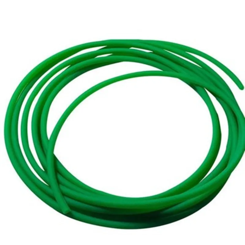 5Meters Polyurethane Belt PU Round Belt With Green Meltable Cord