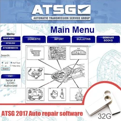 ATSG 2017 Hot Sale Cars repair software American Automatic Transmission Service Group Car diagnostic program for most car models