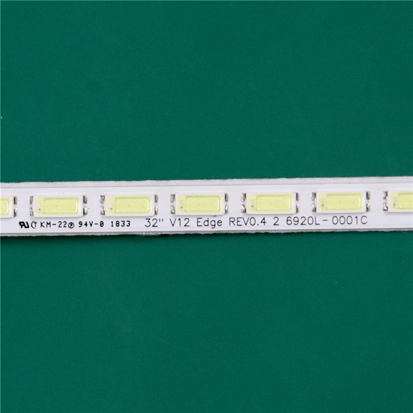 TV LED Pencahayaan untuk Finlux 32F7020-T LED Bar Lampu Latar Strip Line Penguasa 32 "V12 Edge REV0.4 REV1.1 6922L-0011A