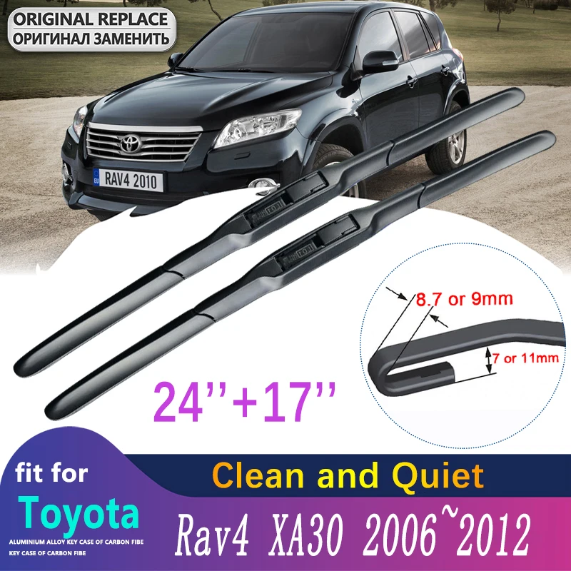 

Car Wiper Blade for Toyota Rav4 XA30 RAV 4 30 2006~2012 Front Window Windscreen Windshield Wipers Car Goods 2007 2008 2009 2011