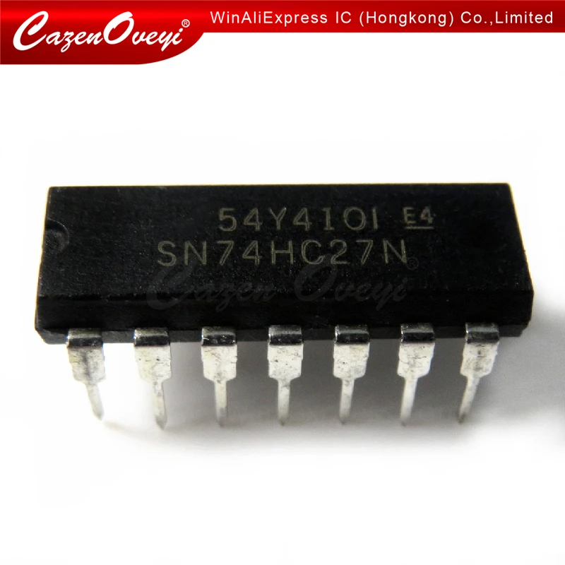 10pcs/lot SN74HC27N DIP-14 74HC27 DIP14 HD74HC27P DIP In Stock