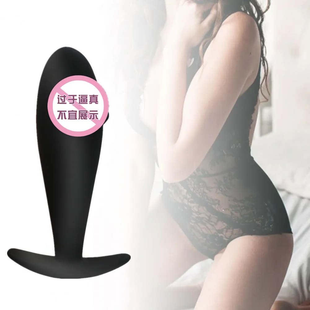 Butt Plug Silicone Anal Plug Unisex Sex Stopper 3 Different Size Adult Anal Toys for Men/Women Sex Toys Anal Trainer for Couples