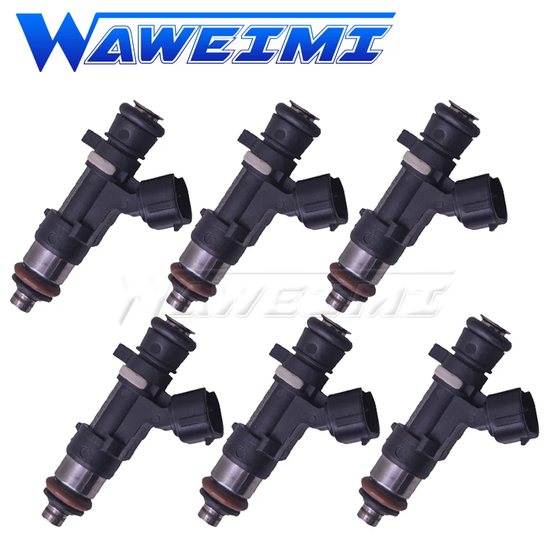 WAWEIMI 6 Pcs Affordable Price fuel injector nozzle 1465A066 FOR Mitsubishi L200 Pickup Pajero Sport 4G64 Triton