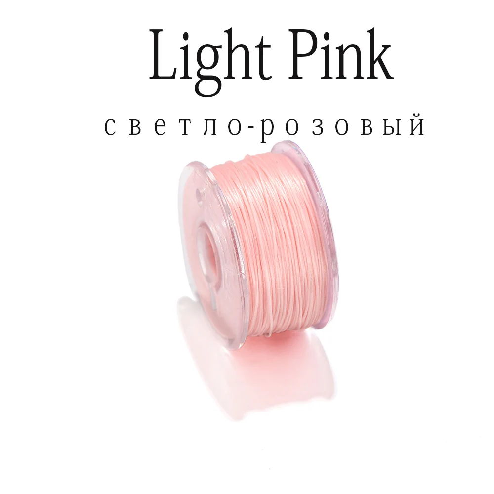 50 yards nylon kraal draad niet-elastische kralen draden rocailles koord draad voor DIY armbanden ketting sieraden maken benodigdheden