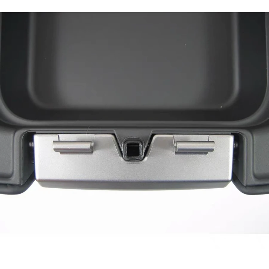 1Pc Silver Glove Box Handle Buckle Cover Car Accessories Armrest Box Lock Clip Catch For Land Rover Discovery 3/4 2010-2013 2014