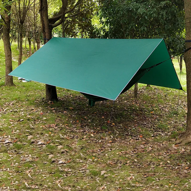 Waterproof Rainproof Canopy Ultra-light Awning Portable Outdoor Camouflage Tent Oversized Camping Mat Tents Camping Canopy