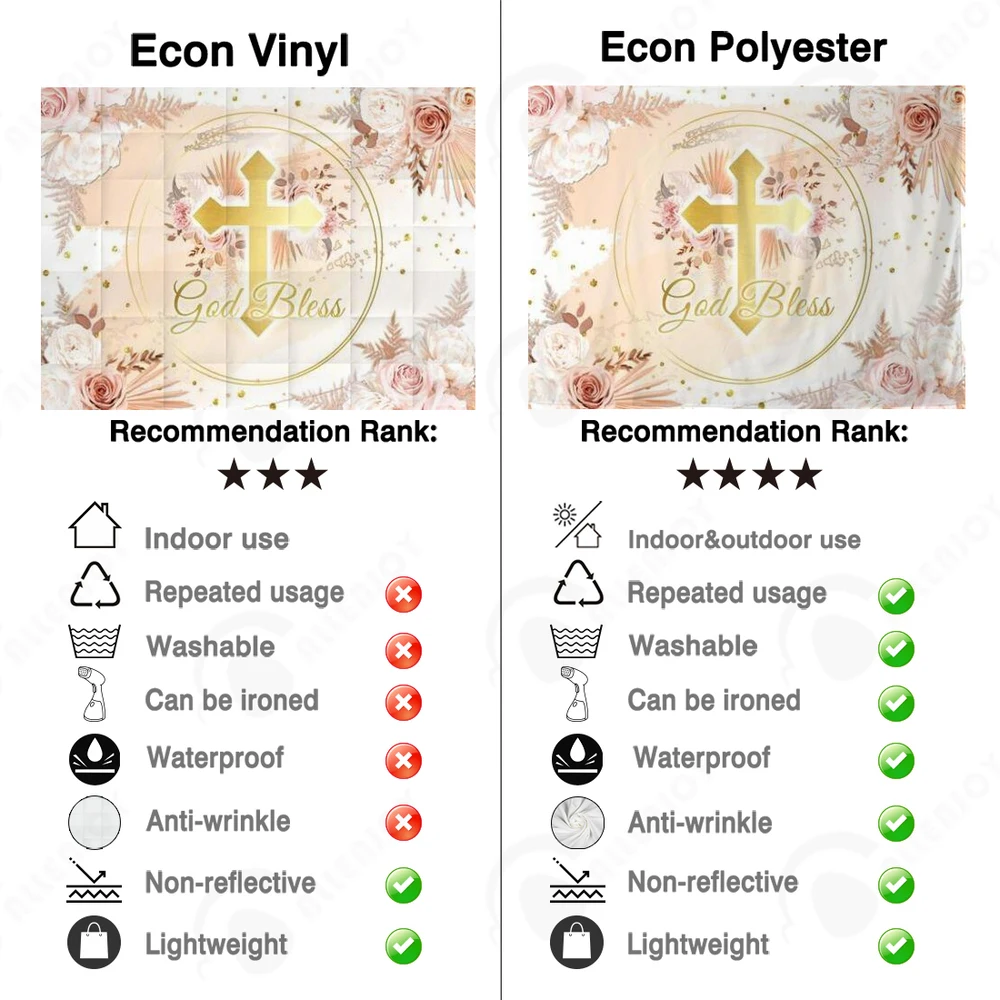 Allenjoy Tuhan Memberkati Baptisan Latar Belakang Komuni Pertama Bohemian Pampas Rumput Dekorasi Pesta Fotografi Latar Belakang Foto Booth