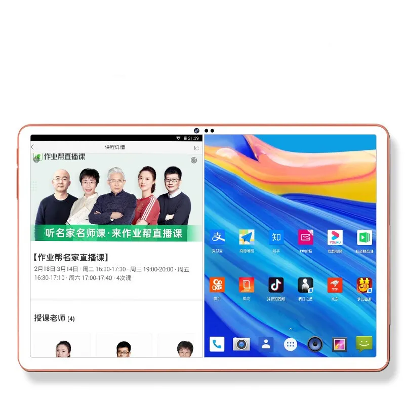 New 10.6 Inch phablet Tablet PC 10 Deco Core 4GB RAM 128GB ROM 4G LTE Phone Call 13MP Camera 2.4G + 5g wifi tablet Android 8.0