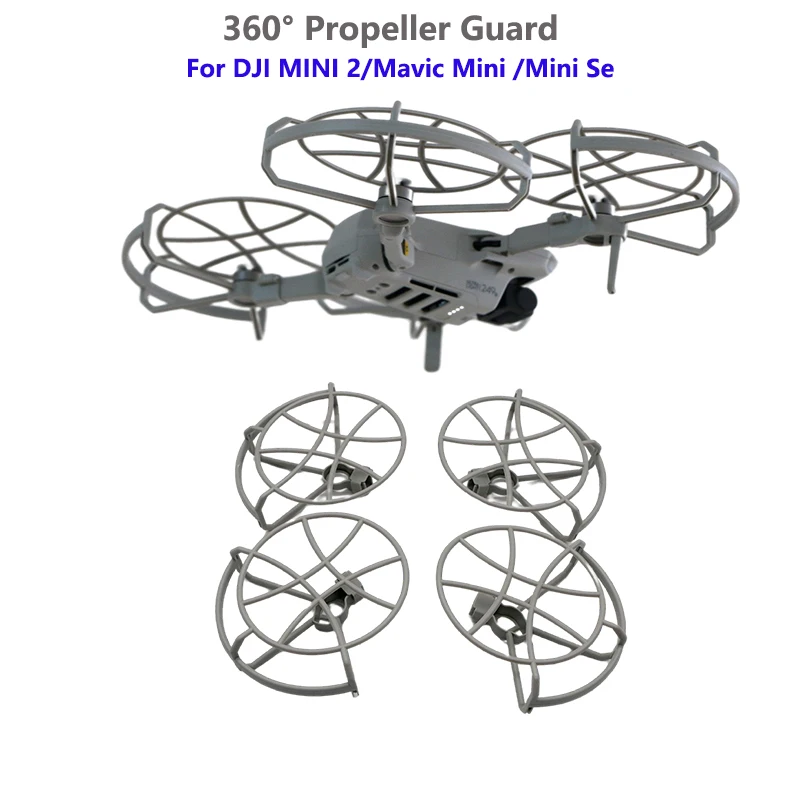 For DJI Mavic Mini 2 SE Propeller Guard Fully Enclosed Protector Prop Blade Protection For Mavic Mini SE/4K Drone Accessories