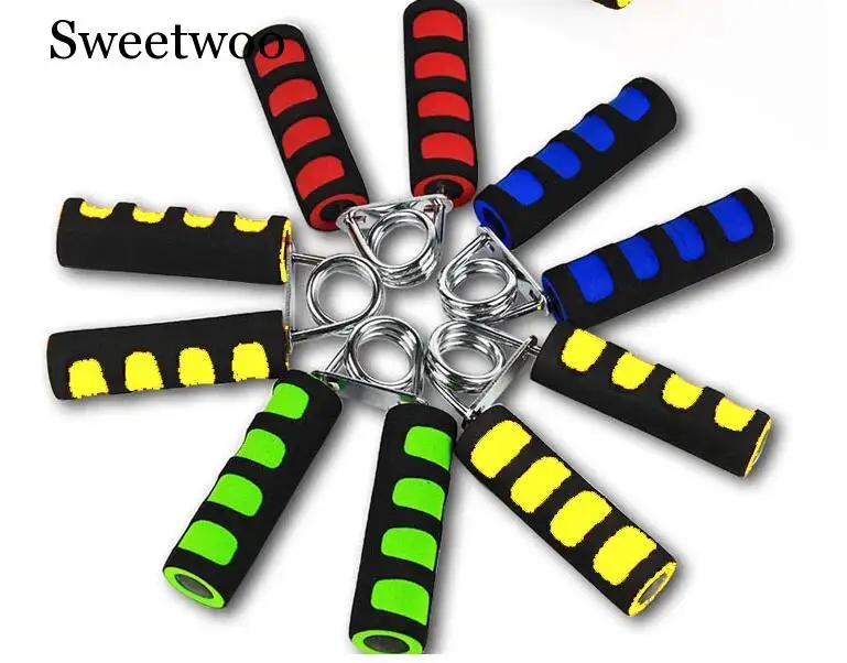 Spring Hand Grip Finger Strength Finger Trainer Pow Exerciser  Sponge Forearm Grip Strengthener Carpal Expander Hand Training