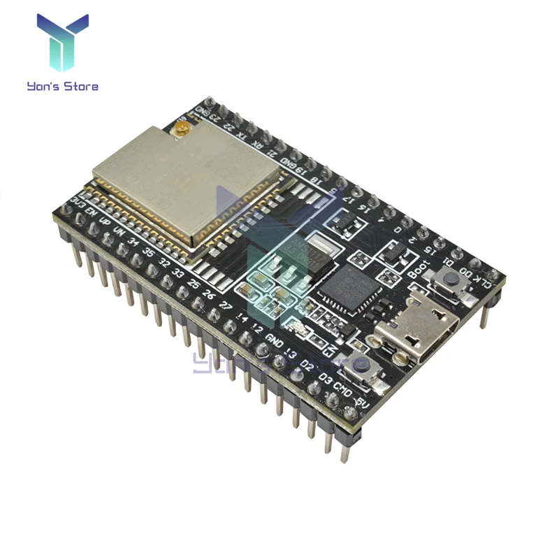 Newest ESP32-DevKitC Core Board ESP32 WiFi Blue tooth Development Board ESP32-WROOM-32D/ESP32-WROOM-32U with Antenna for Arduino