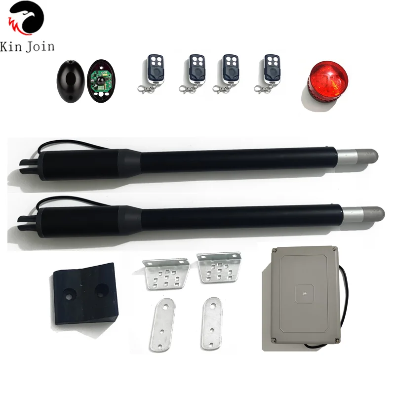 Automatic Gate Opener kits for Light Duty Double Swing Gates Up to 12 Feet Long or 300 kg