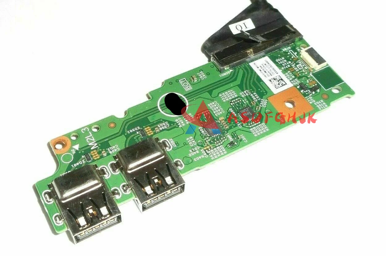 

original for Dell Inspiron 15 7586 USB/SD/Power Button Board and Cable tha01 71fmc Tested Fast Ship