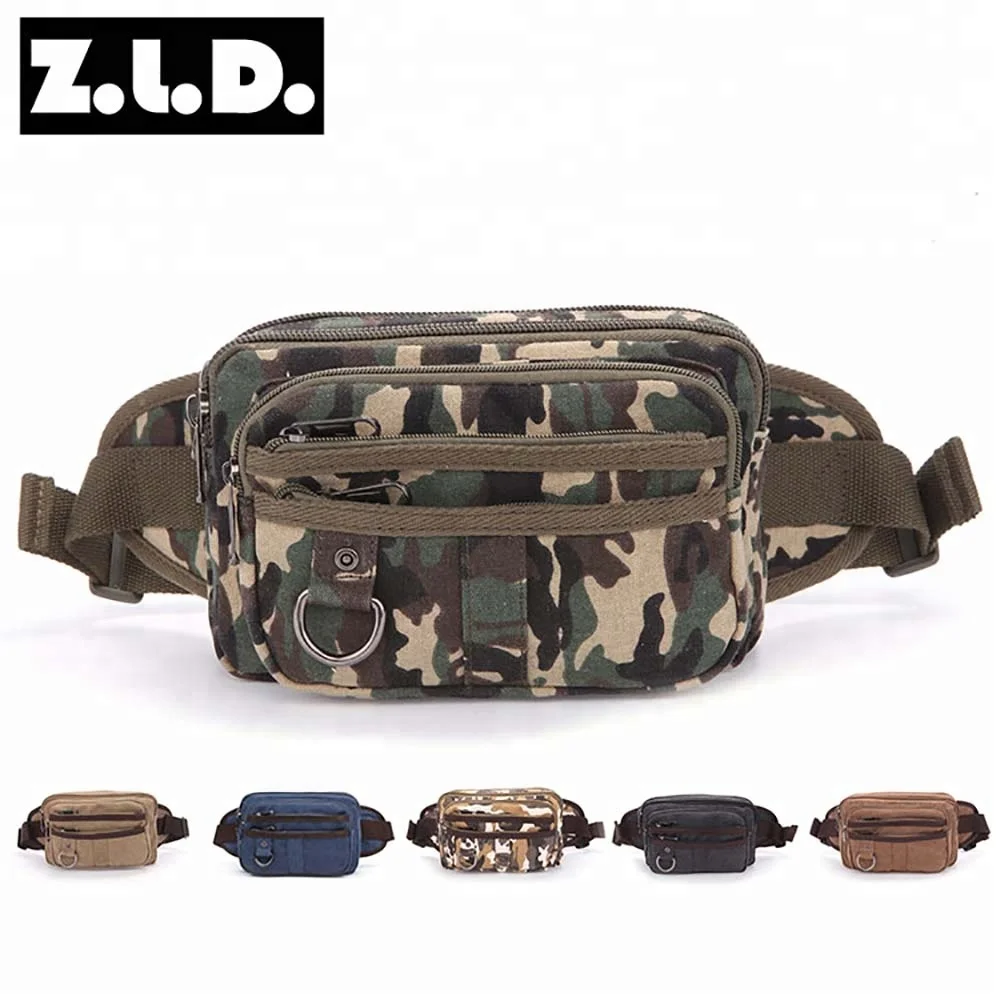 

Men Camping Hiking Tactical Bag Sport Camouflage Purse Fashion Leisure Bag Small Canvas Sports Running Waist Bag