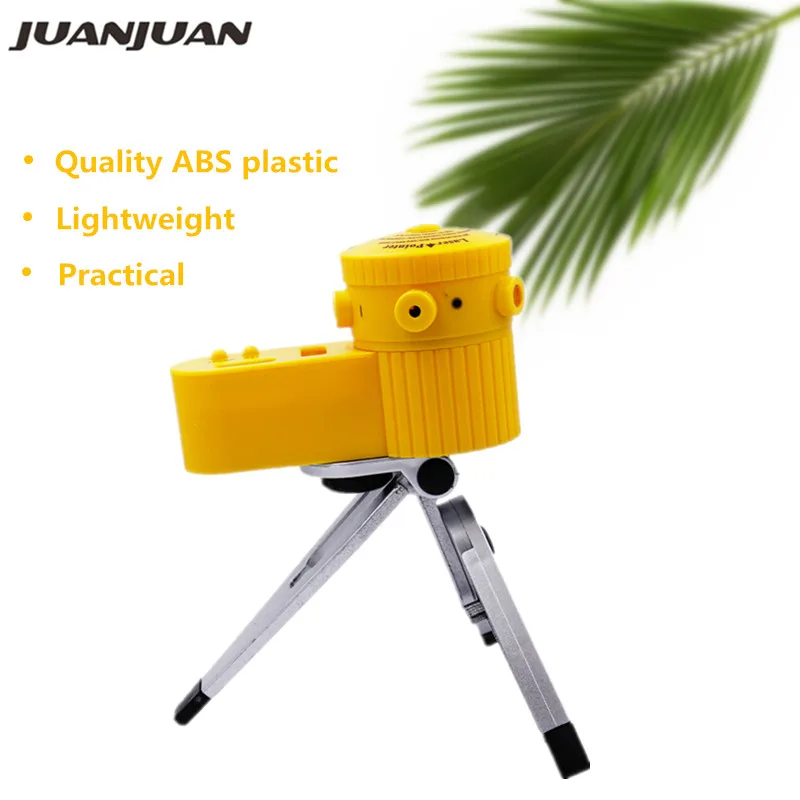 

Multifunction Plastic LV60 cross Line Tool Device LED Laser Level Vertical Horizontal equipment measuring With Tripod 20% off