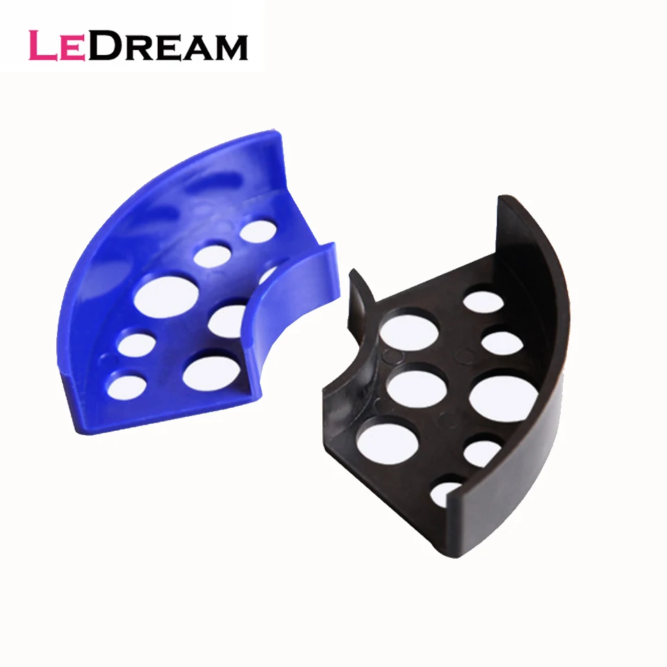 1PC Blue Black Plastic Cover Tattoo Ink Pigment Cups Caps Stand Holder Storage Container Standing Rack Tattoo Accessories