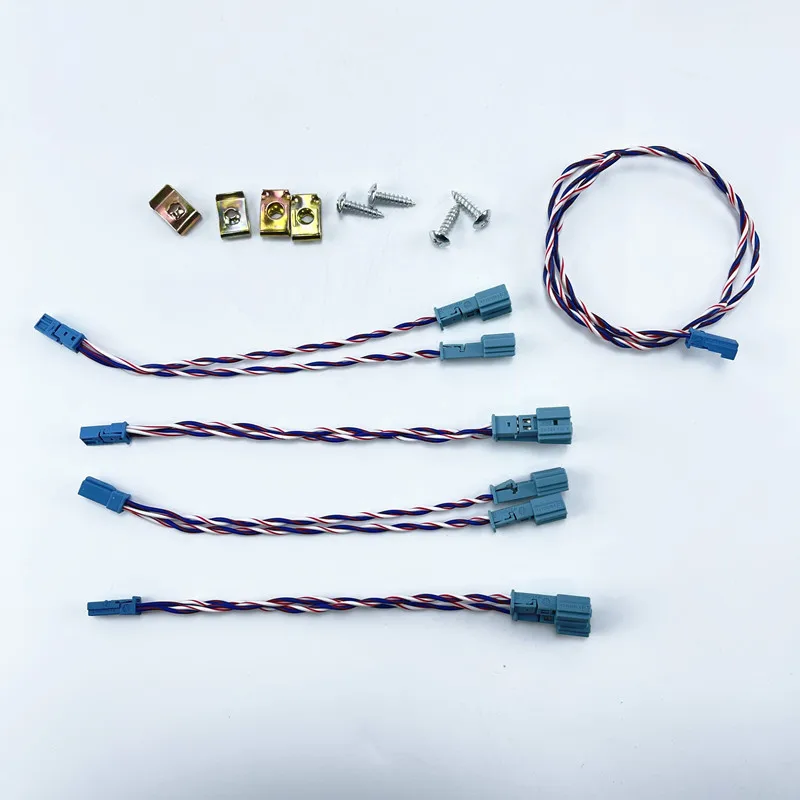 Kabel głośnika przednich drzwi do BMW F10 F11 F15 F25 F30 G30 F32 G11 G01 E90 E70 Seria Drut głośnikowy Głośnik wysokotonowy Akcesoria