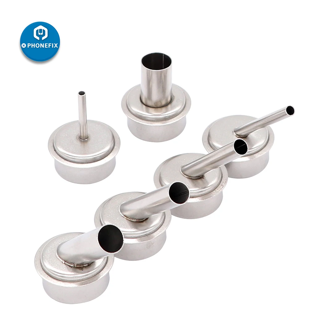Buses résistantes au pistolet thermique 861dw argent, qualité supérieure, rapide 861dw, pour Station d'air chaud, 3/4/6/8/10/12mm, manchon de buse
